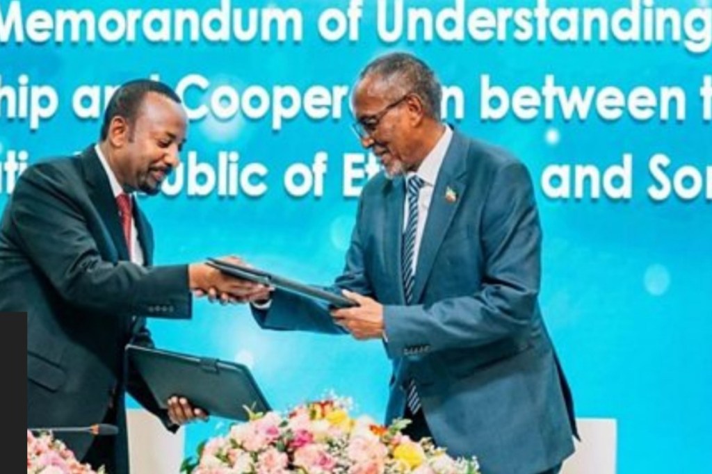 ኢትዮጵያ እና ሶማሊላንድ የተፈራረሙትን የመግባቢያ ሰነድ ተከትሎ የተነሱ&nbsp;ውዝግቦች